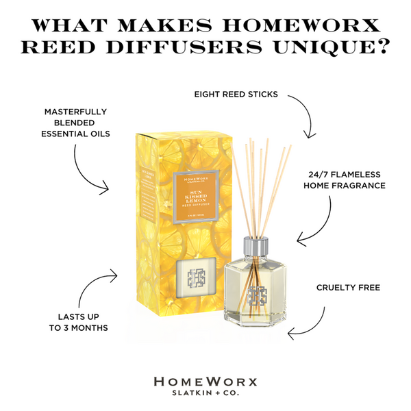 HomeWorx Sun Kissed Lemon Reed Stick Diffuser #4