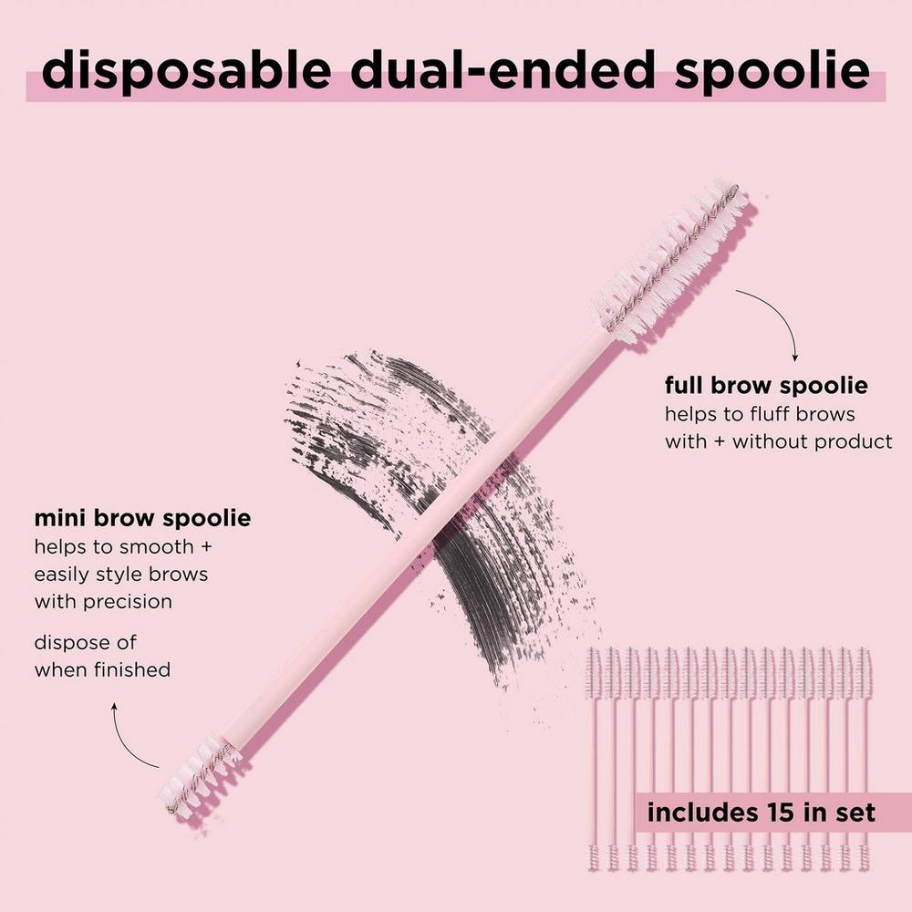 Disposable Dual-Ended Brow Spoolies