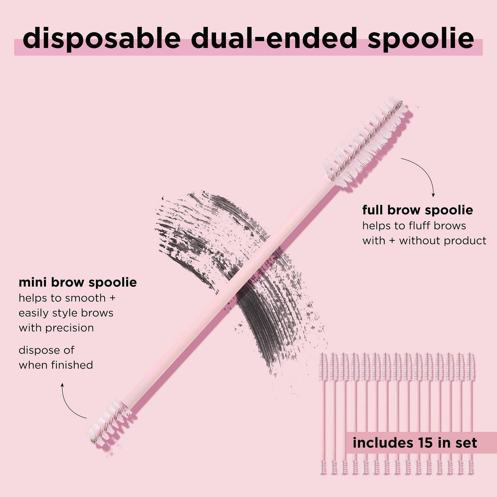 Disposable Dual-Ended Brow Spoolies
