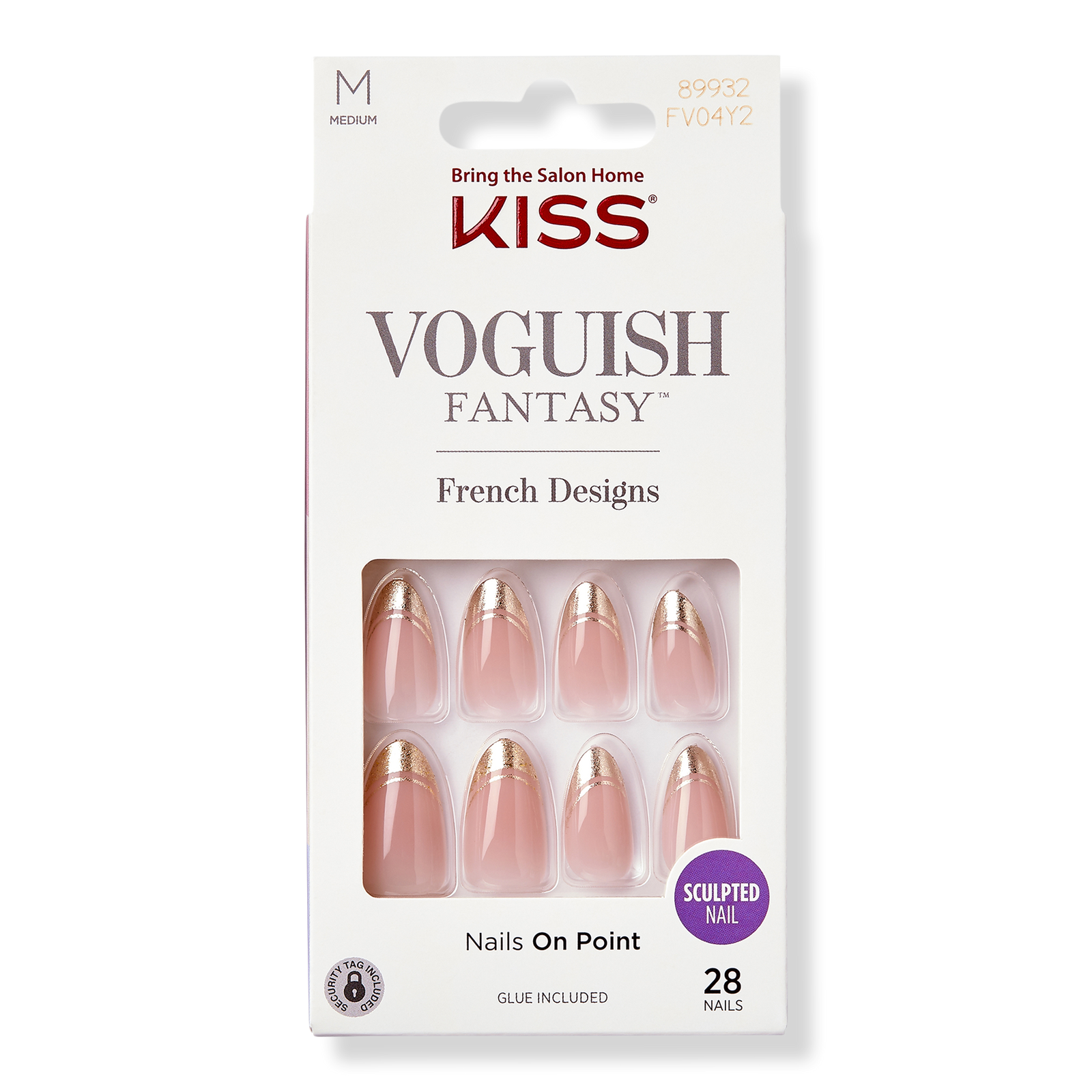 Kiss - Party Crasher Voguish Fantasy Sculpted French Nails | Ulta 