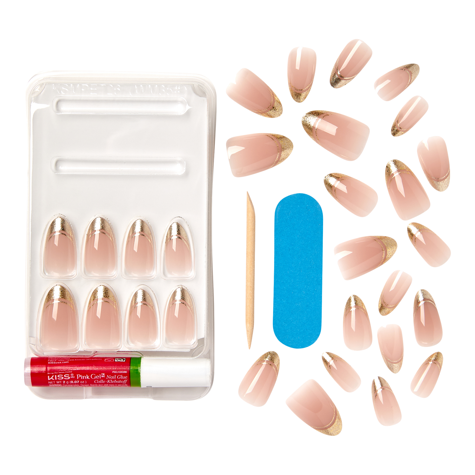 Voguish Fantasy Sculpted French Nails