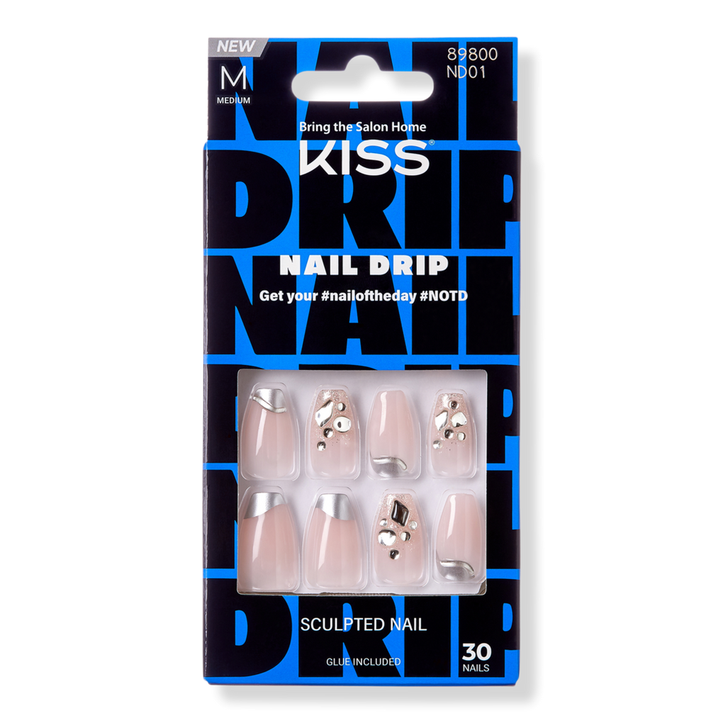 Nail Drip Glue-On Fake Nails - Kiss