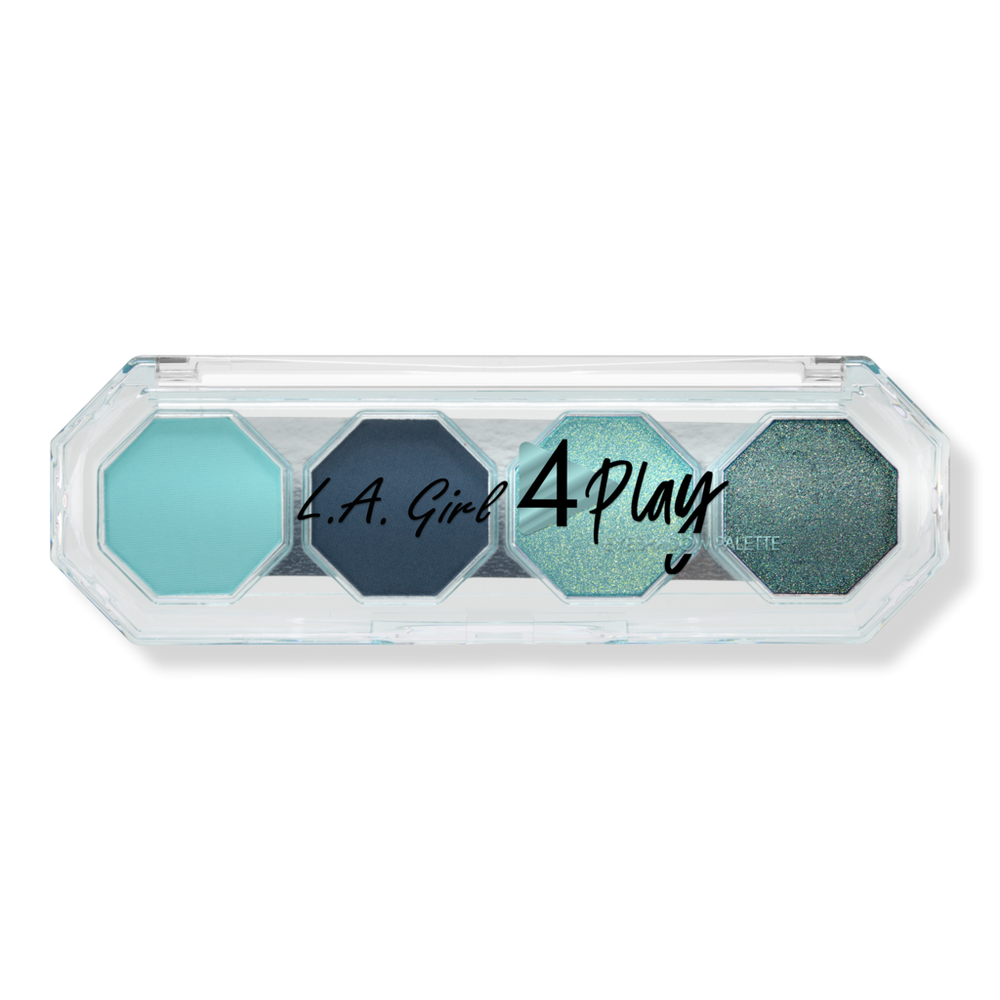L.a. Girl 4play Eye Shadow Quad Palette - All Nighter