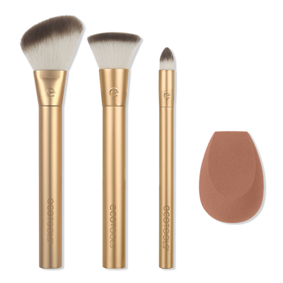 EcoTools Precious Metals Face Blend + Sculpt Brush & Sponge Set