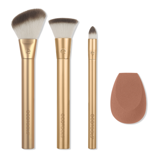 EcoTools Precious Metals Face Blend + Sculpt Brush & Sponge Set