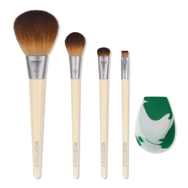 EcoTools The Core Five Makeup Brush + Sponge Set #1