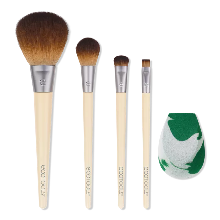 EcoTools The Core Five Makeup Brush & Sponge Set