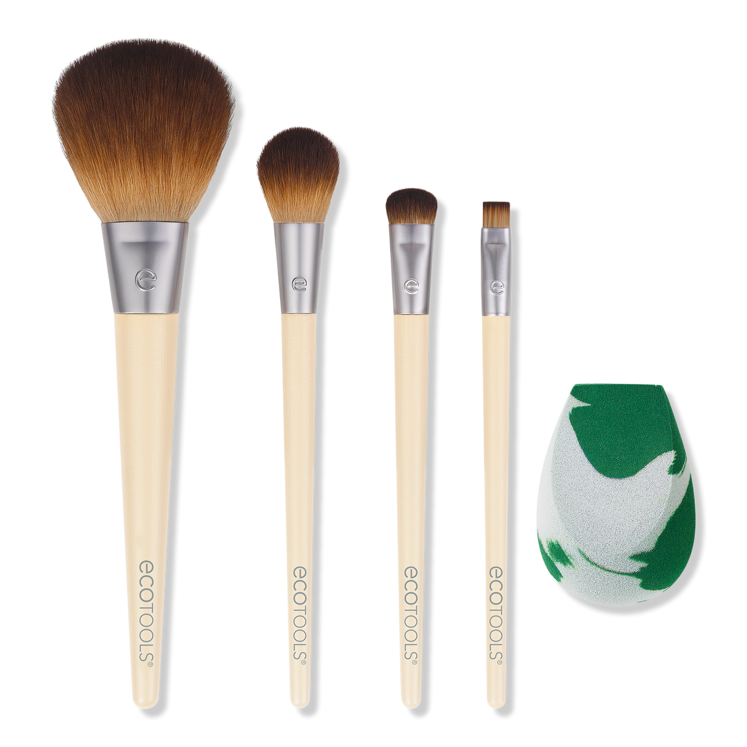 EcoTools The Core Five Makeup Brush & Sponge Set #1
