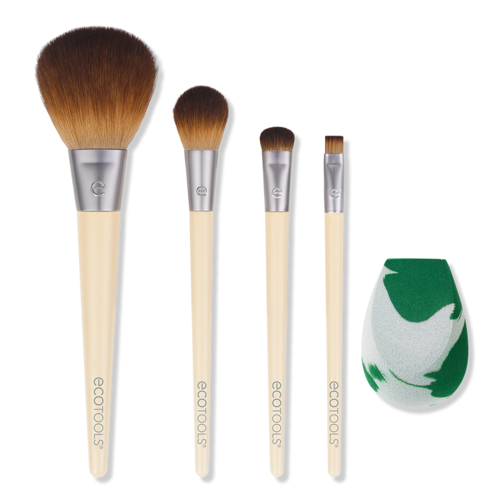 EcoTools The Core Five Makeup Brush & Sponge Set #1