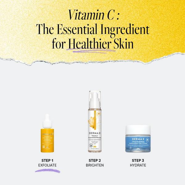 DERMA E Vitamin C 10% Multi-Acid Radiance Liquid Peel #6