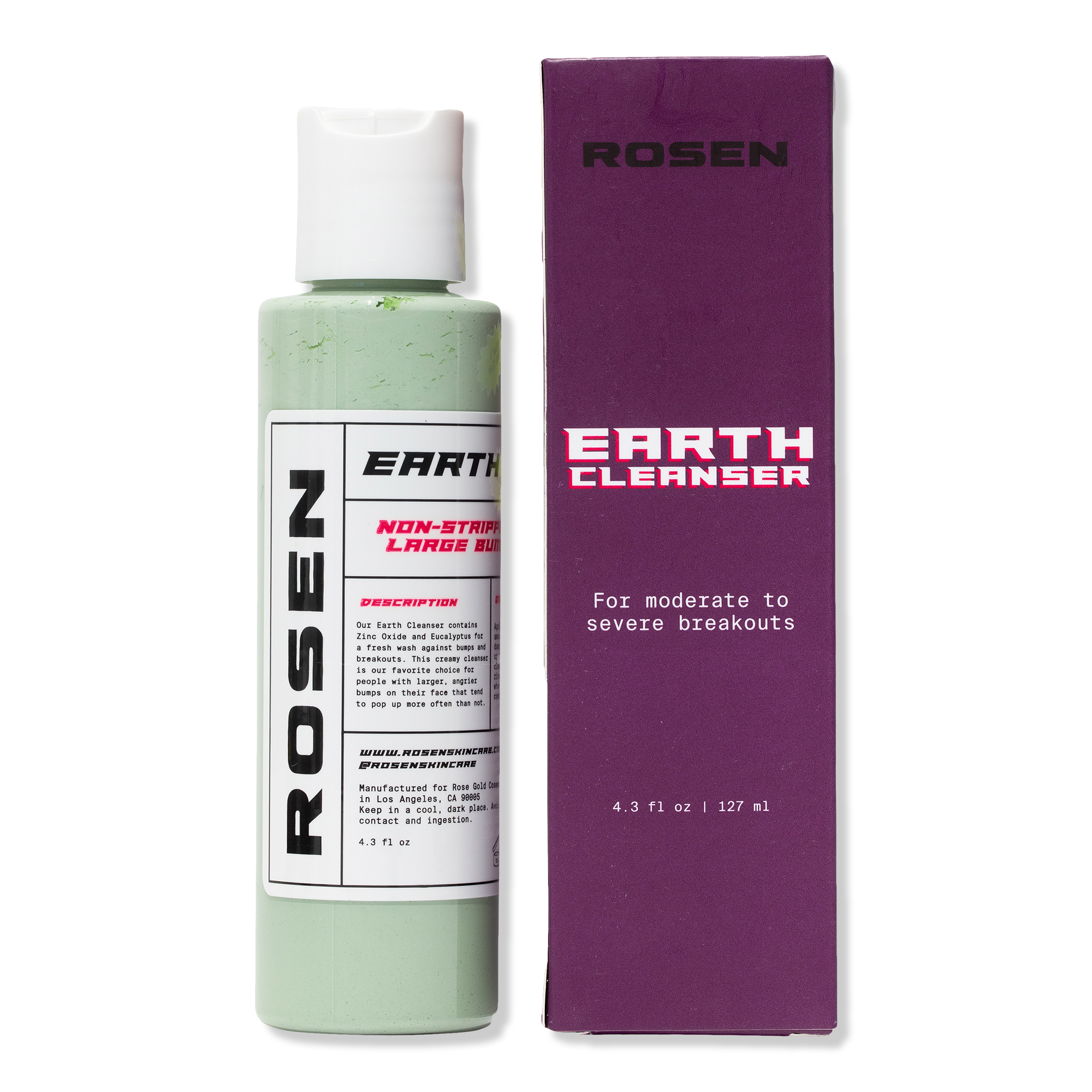 ROSEN Earth Cleanser for Active Breakouts #1