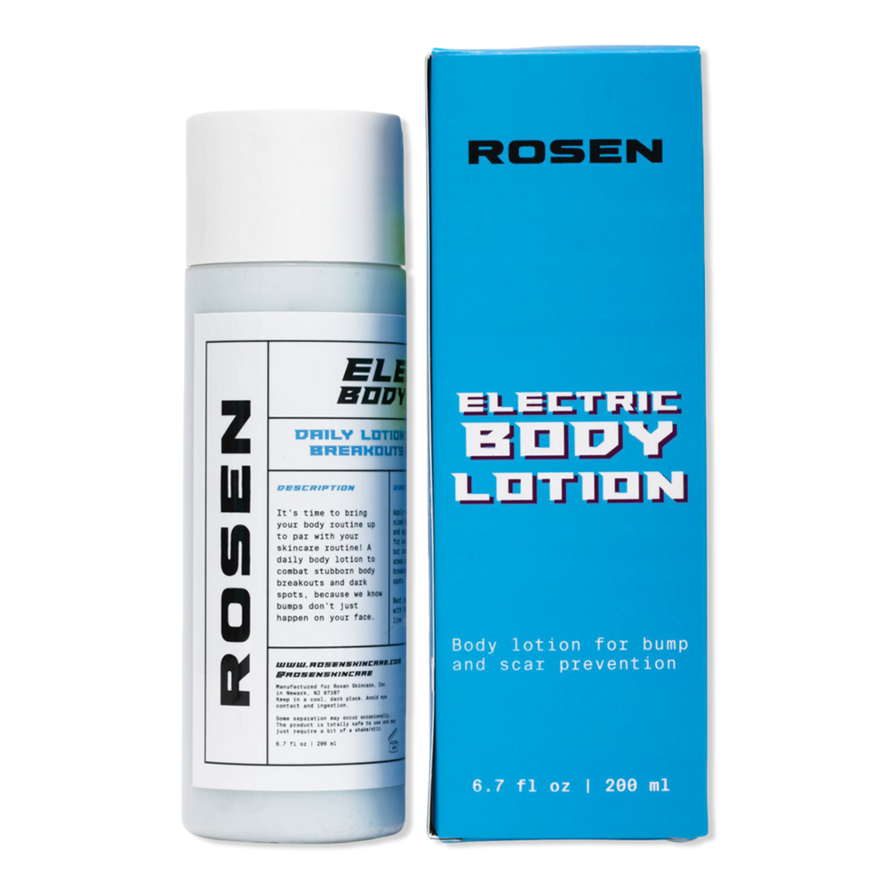 Rosen Electric Body Lotion For Body Acne And Scars