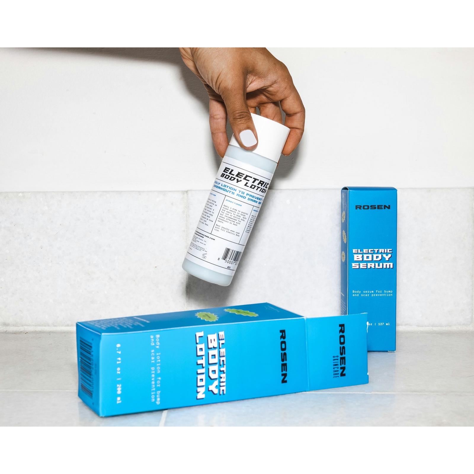 Electric Body Lotion for Body Acne and Scars