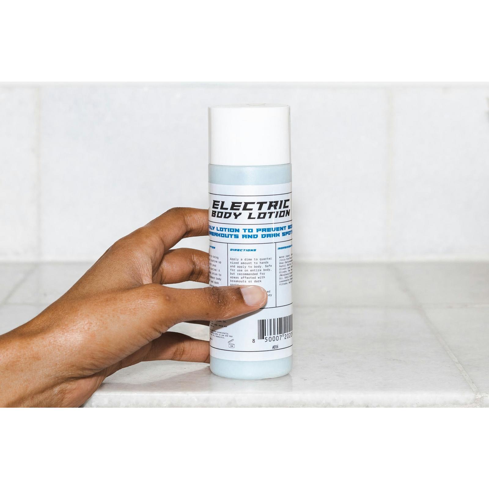 Electric Body Lotion for Body Acne and Scars