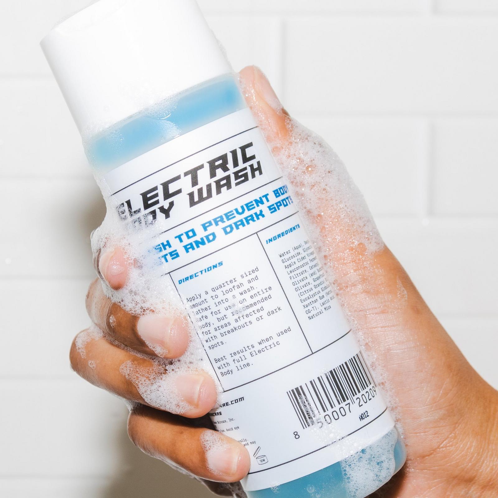 Electric Body Wash for Body Acne and Scars