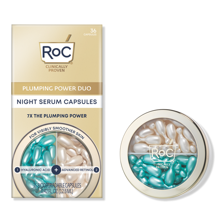 RoC Retinol & Hyaluronic Acid Capsule Smoothing & Plumping Dual Pack #1