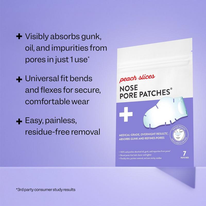 Peach Slices Nose Pore Patches #3