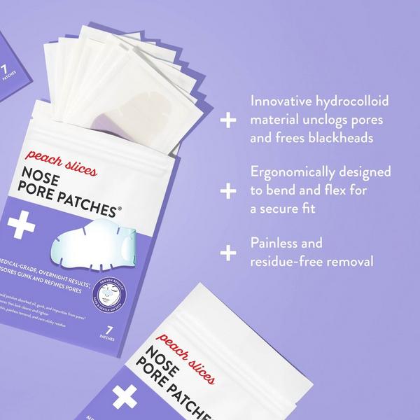 Peach Slices Nose Pore Patches #6