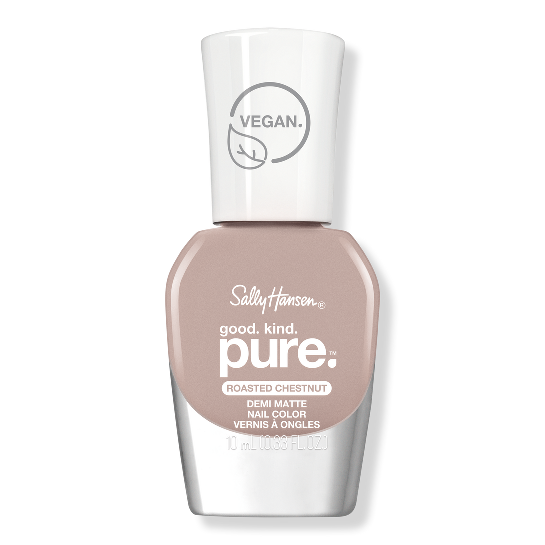 Roasted Chestnut Good. Kind. Pure. Demi Matte Nudes Nail Polish - Sally  Hansen | Ulta Beauty