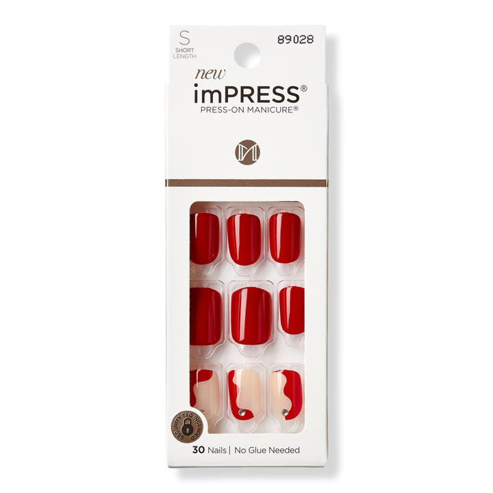 Kiss Adore You imPRESS Short Length Design Press On Manicure Nails #1
