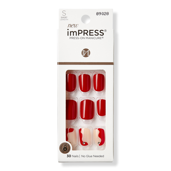 Kiss Adore You imPRESS Short Length Design Press On Manicure Nails 1