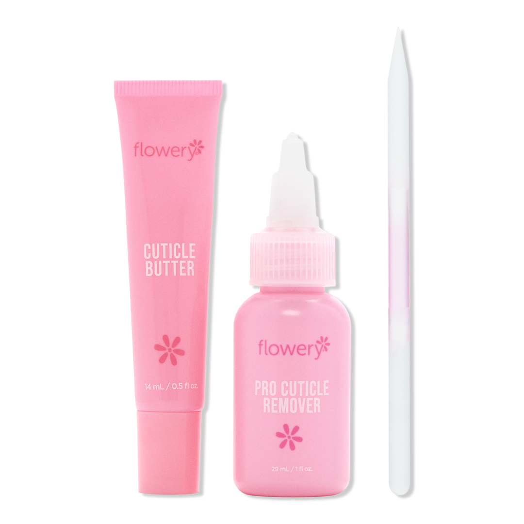 Flowery Pro Cuticle Remover Kit #1