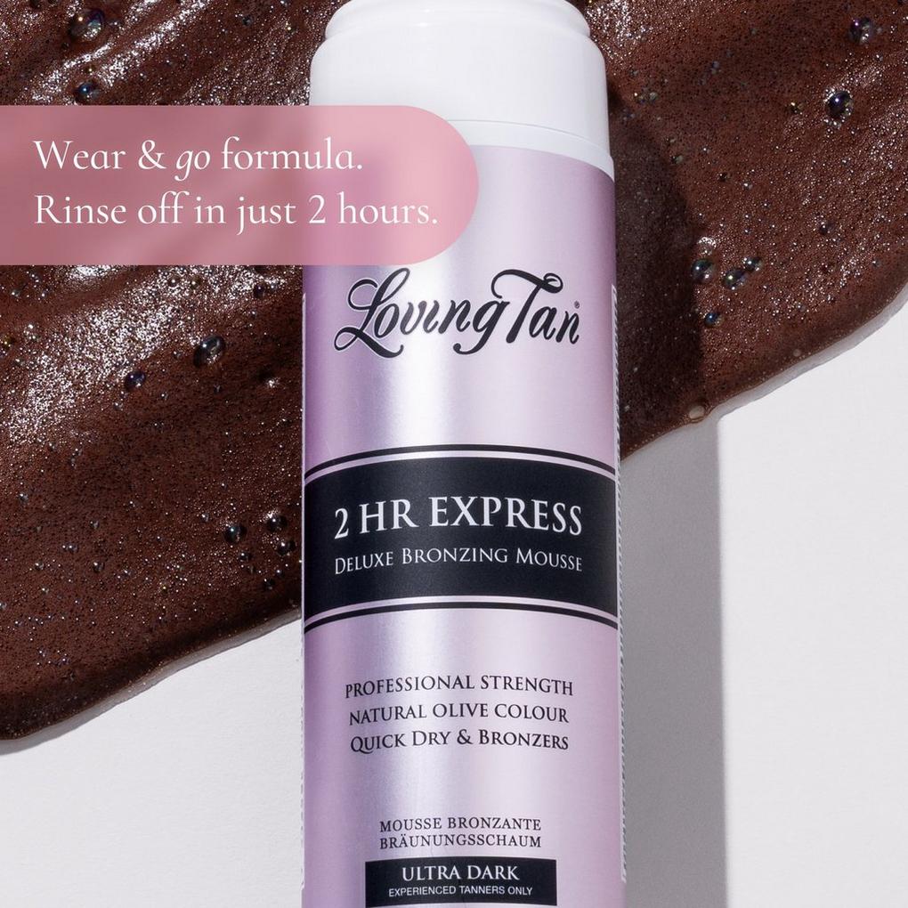 The best fake tan I have ever used: Loving Tan Deluxe Bronzing Mousse