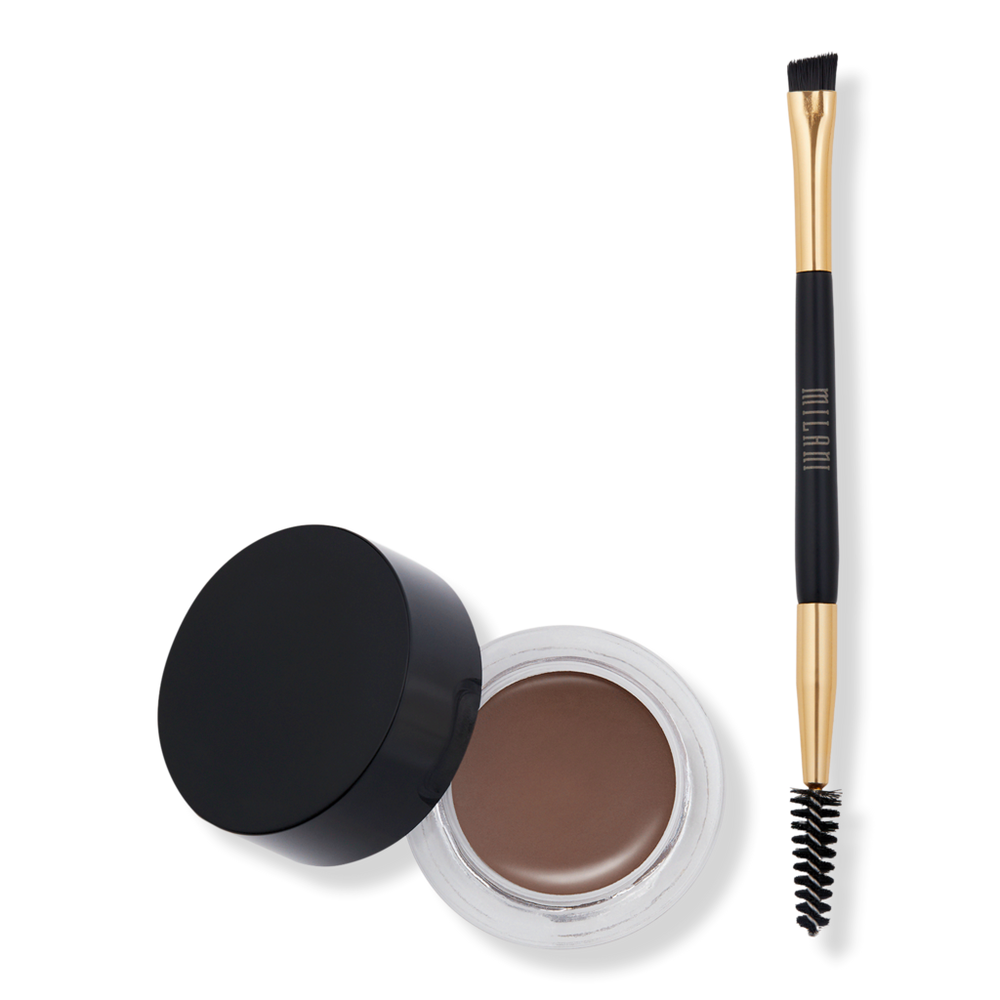 Milani Stay Put Brow Color - 16-hour Wear Brow Pomade - Dark Brown In Brown