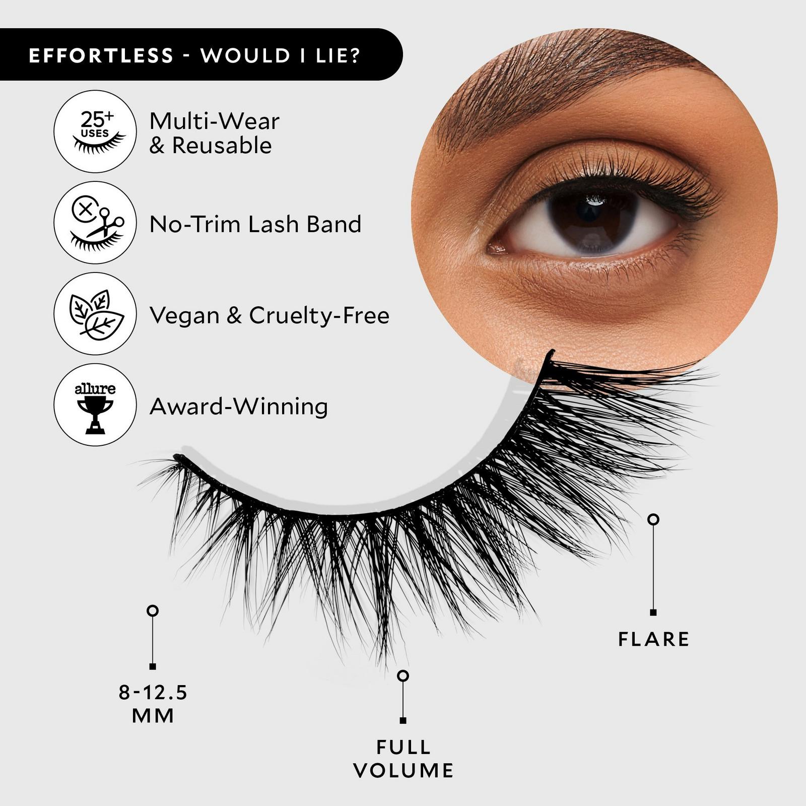 Would I Lie? Effortless Full False Lashes