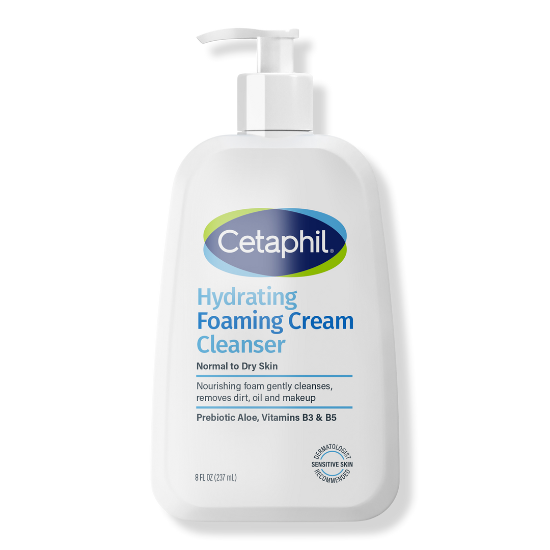 Cetaphil Hydrating Foaming Cream Cleanser #1