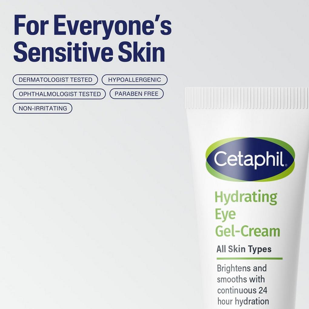 Hydrating Eye Gel-Cream With Hyaluronic Acid - Cetaphil