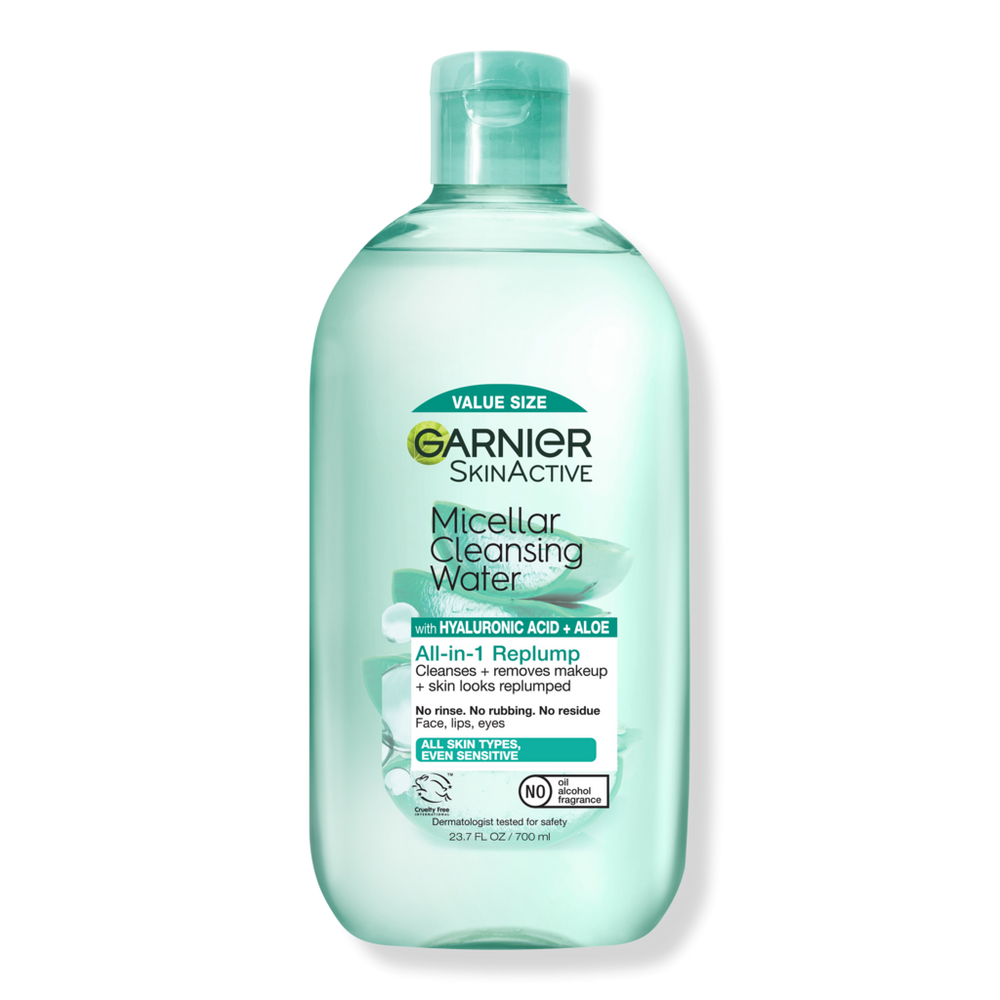 Garnier Skinactive Micellar Replumping Hyaluronic Acid Micellar Water - 23.7 oz