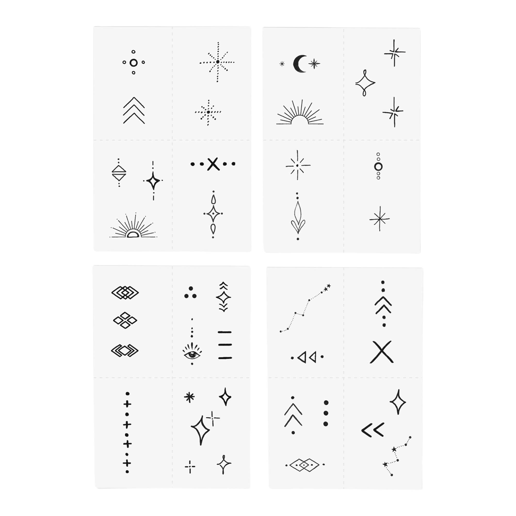 Inked By Dani Temporary Tattoos Celestial Pack Big Apple Buddy