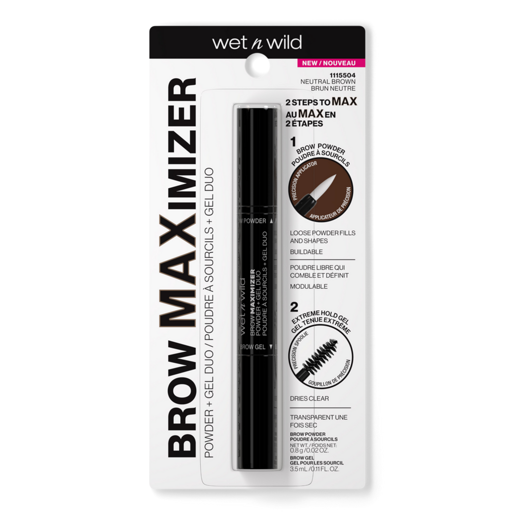 Ultimate Brow Maximizer Powder + Gel Duo - Wet n Wild