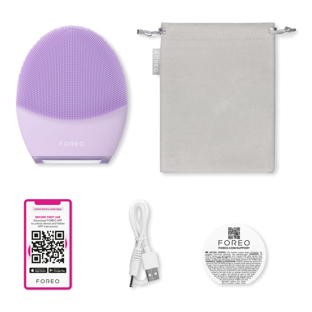 LUNA 4 Smart Facial Cleansing Beauty & FOREO Ulta Skin - | Firming for Sensitive Device