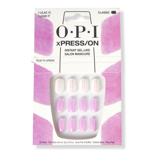 OPI I Lilac It, I Love It xPRESS/On Nail Art Press On Nails Ulta Beauty