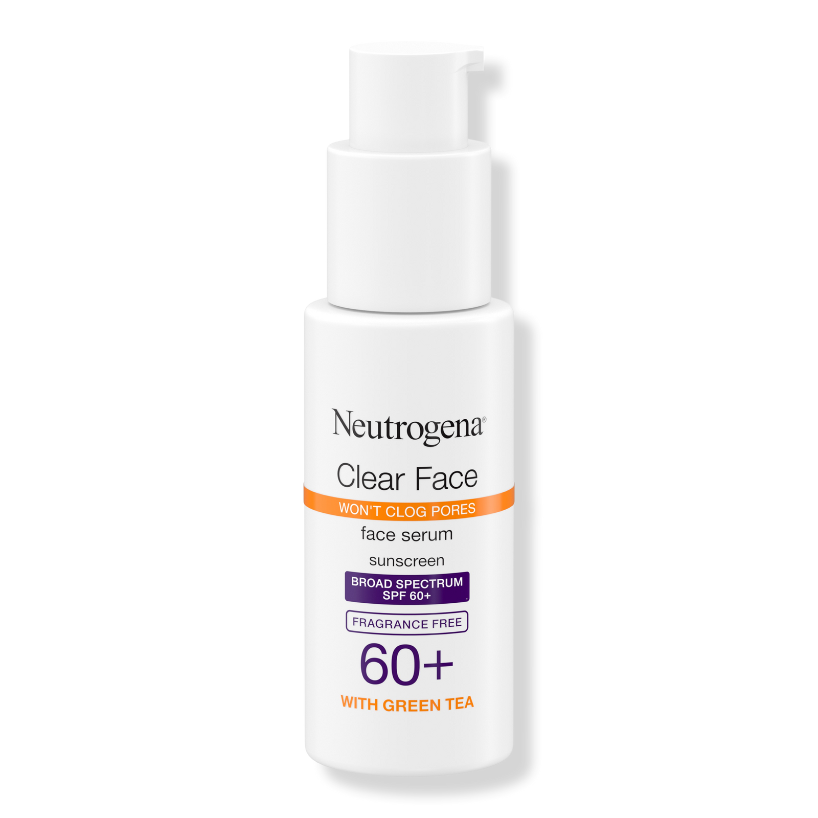 Neutrogena - Clear Face Serum Sunscreen with Green Tea, SPF