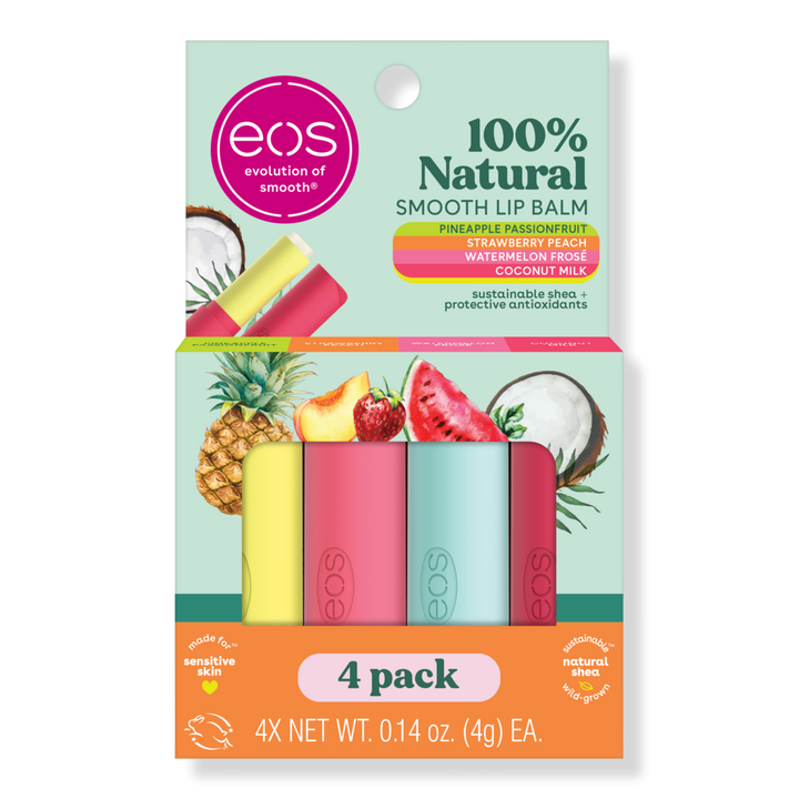 Eos 100% Natural 4-Pack Lip Balm #1