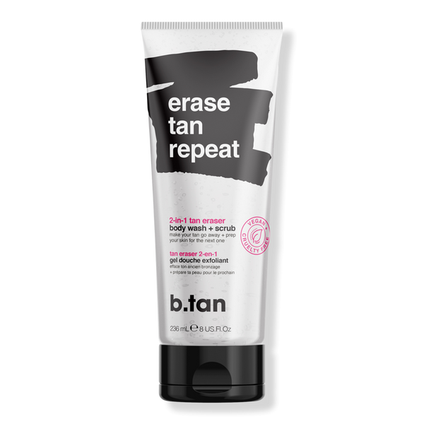 b.tan Erase Tan Repeat 2-in-1 Body Wash + Scrub #1