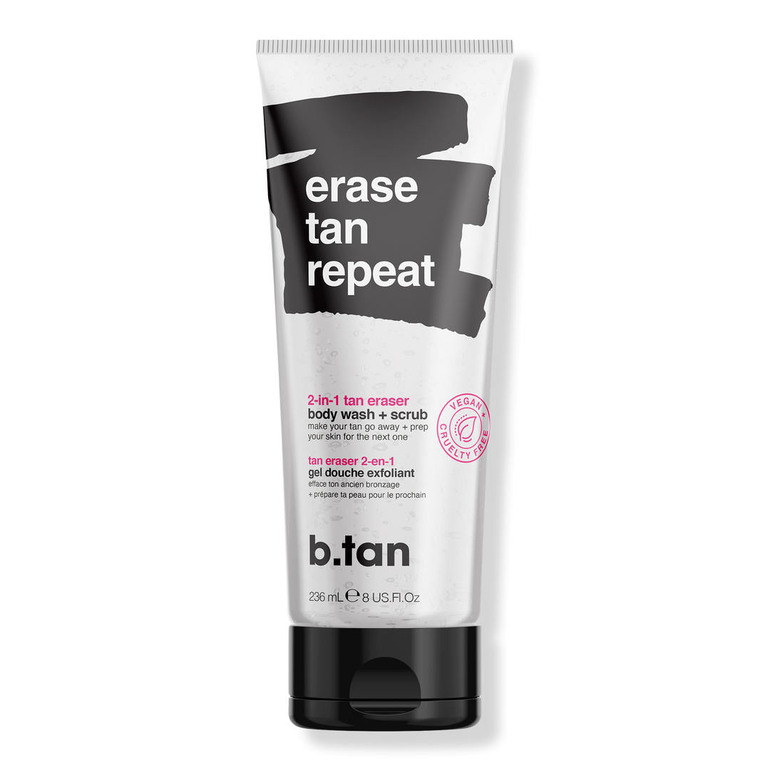 b.tan Erase Tan Repeat 2-in-1 Body Wash + Scrub #1