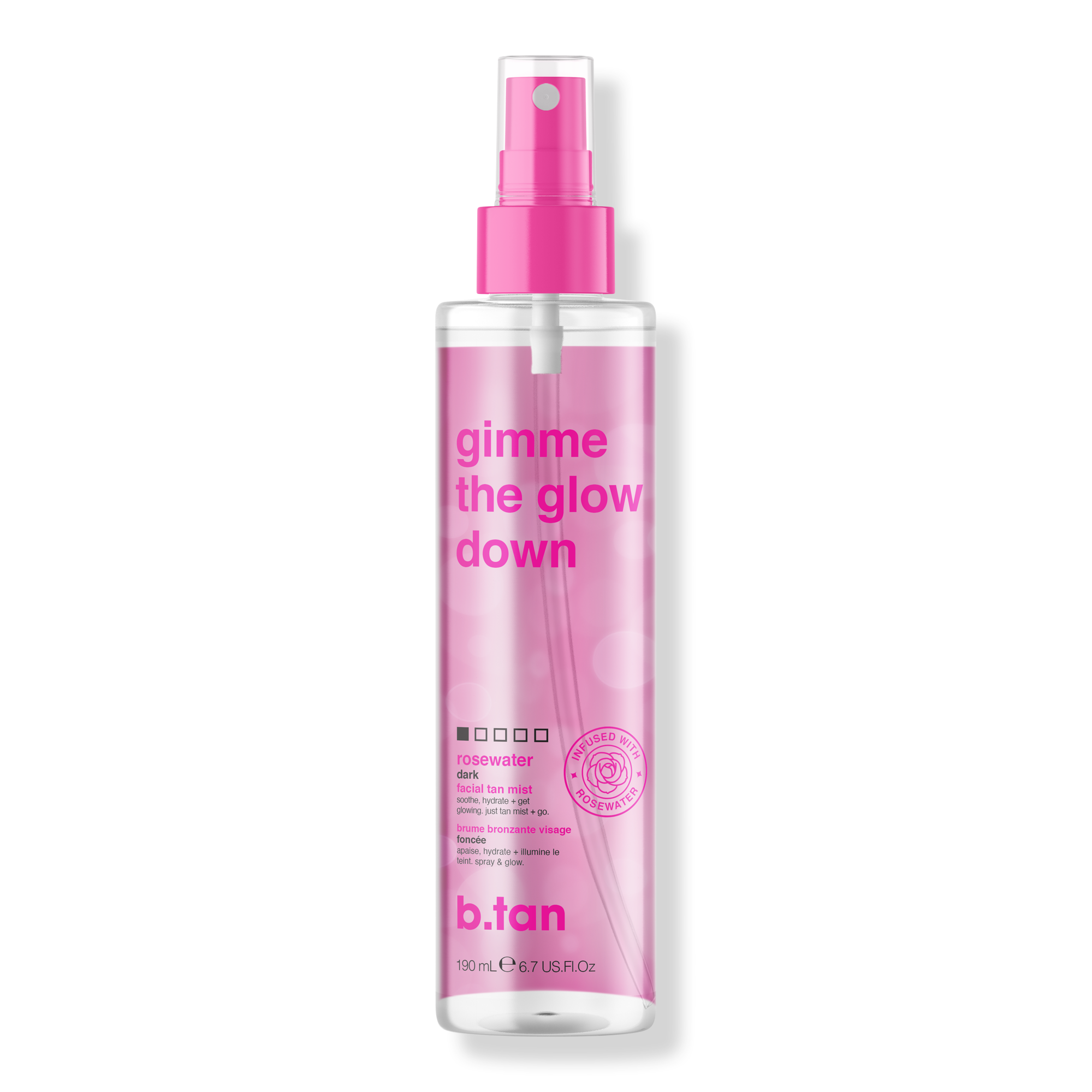 b.tan Gimme The Glow Down Facial Tan Mist #1