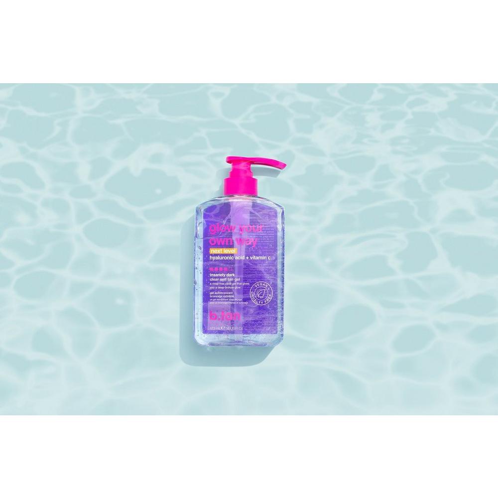 Glow Your Own Way Next Level Insanely Dark Clear Self Tan Gel