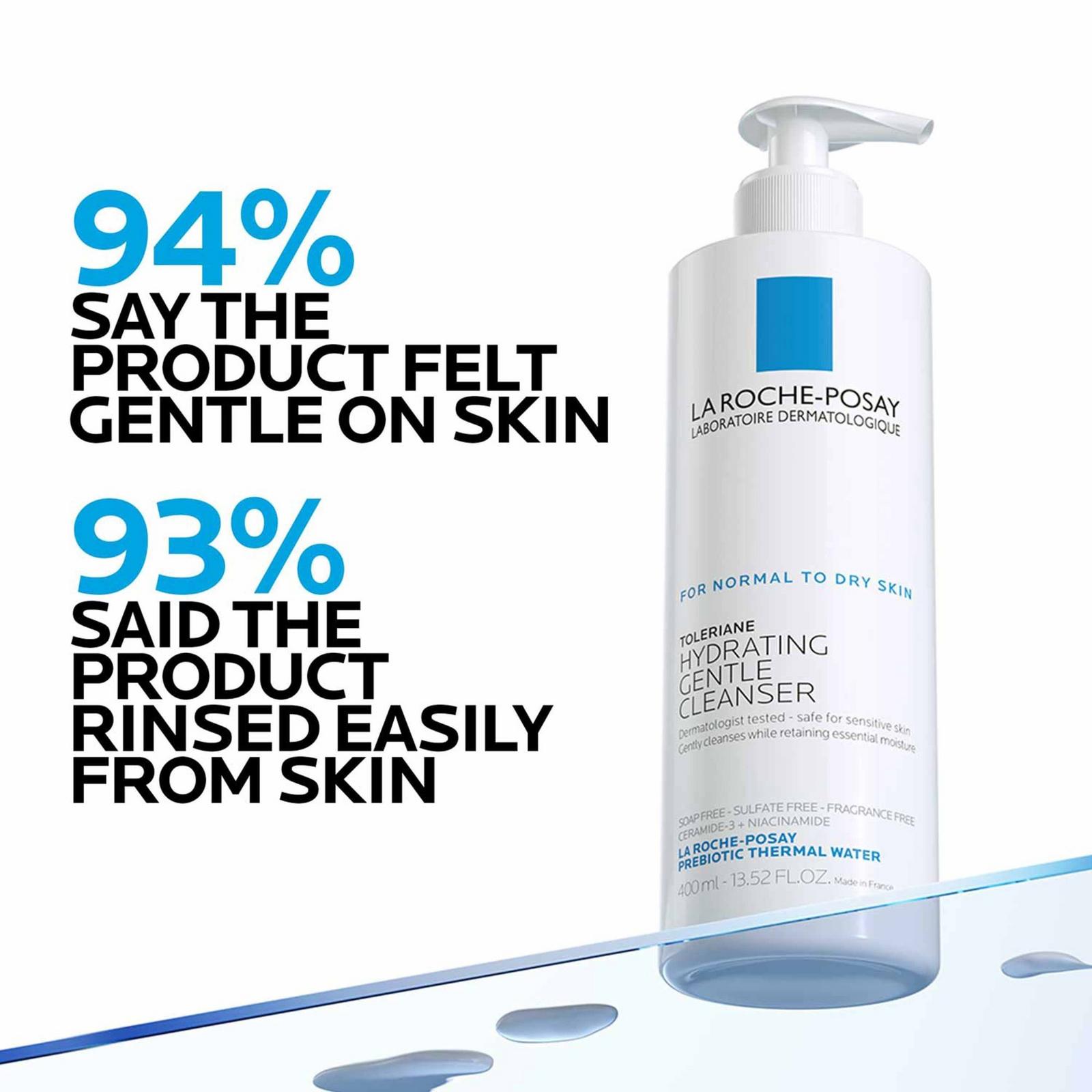 Travel Size Toleriane Hydrating Gentle Face Cleanser for Dry Skin