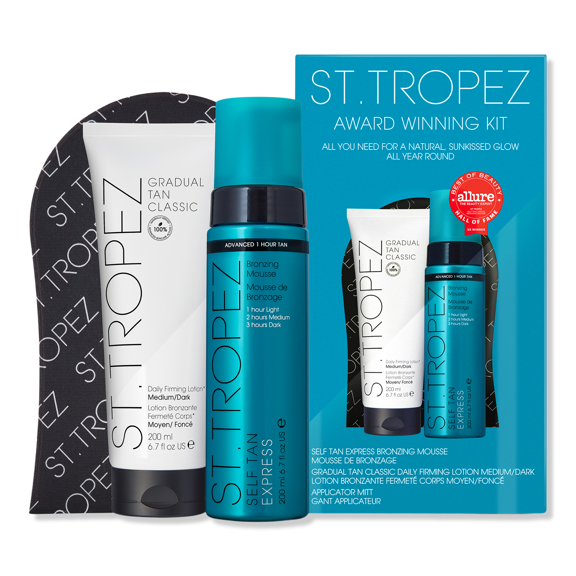 St. Tropez Award Winning 3 Piece Self Tan Kit #1