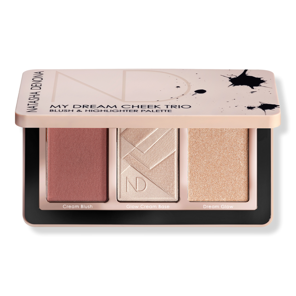 Natasha Denona My Dream Cheek Trio - Blush & Highlighter Palette