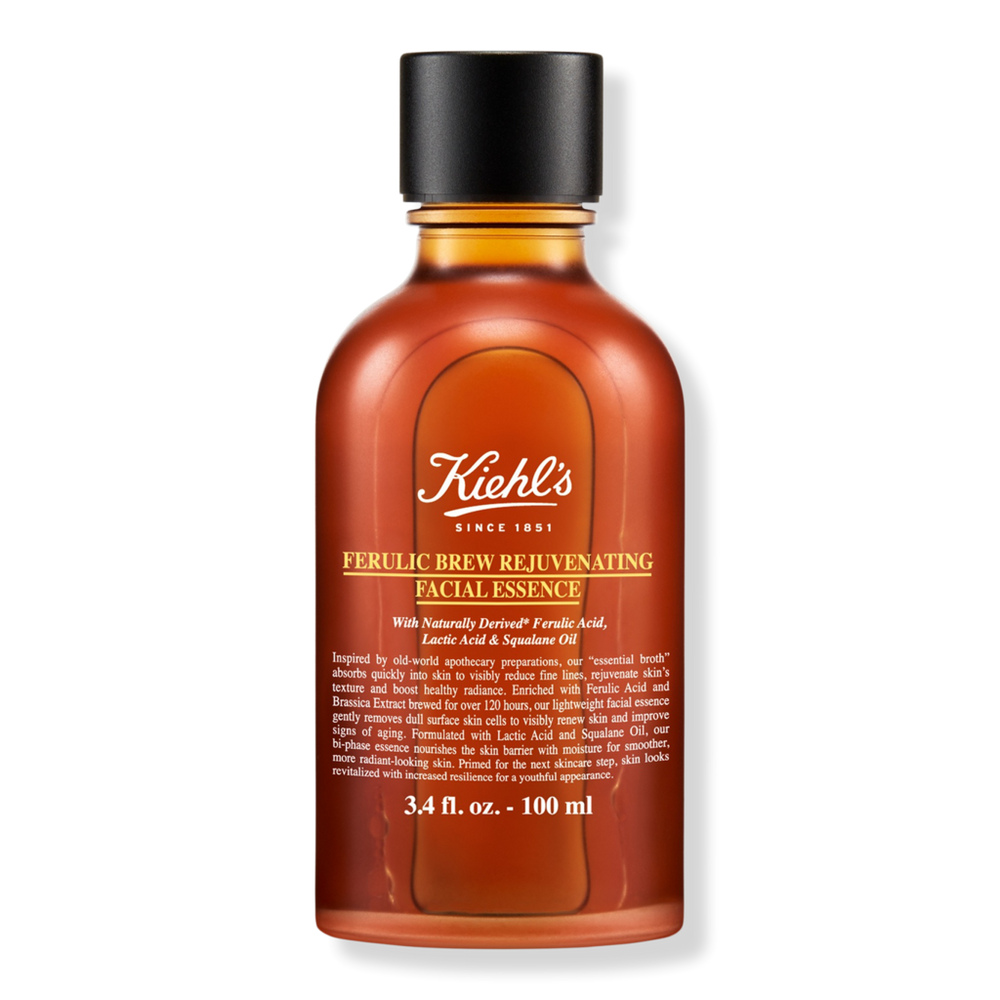 Kiehl's Since 1851 Ferulic Brew Antioxidant Facial Treatment With Lactic Acid - 3.4 oz