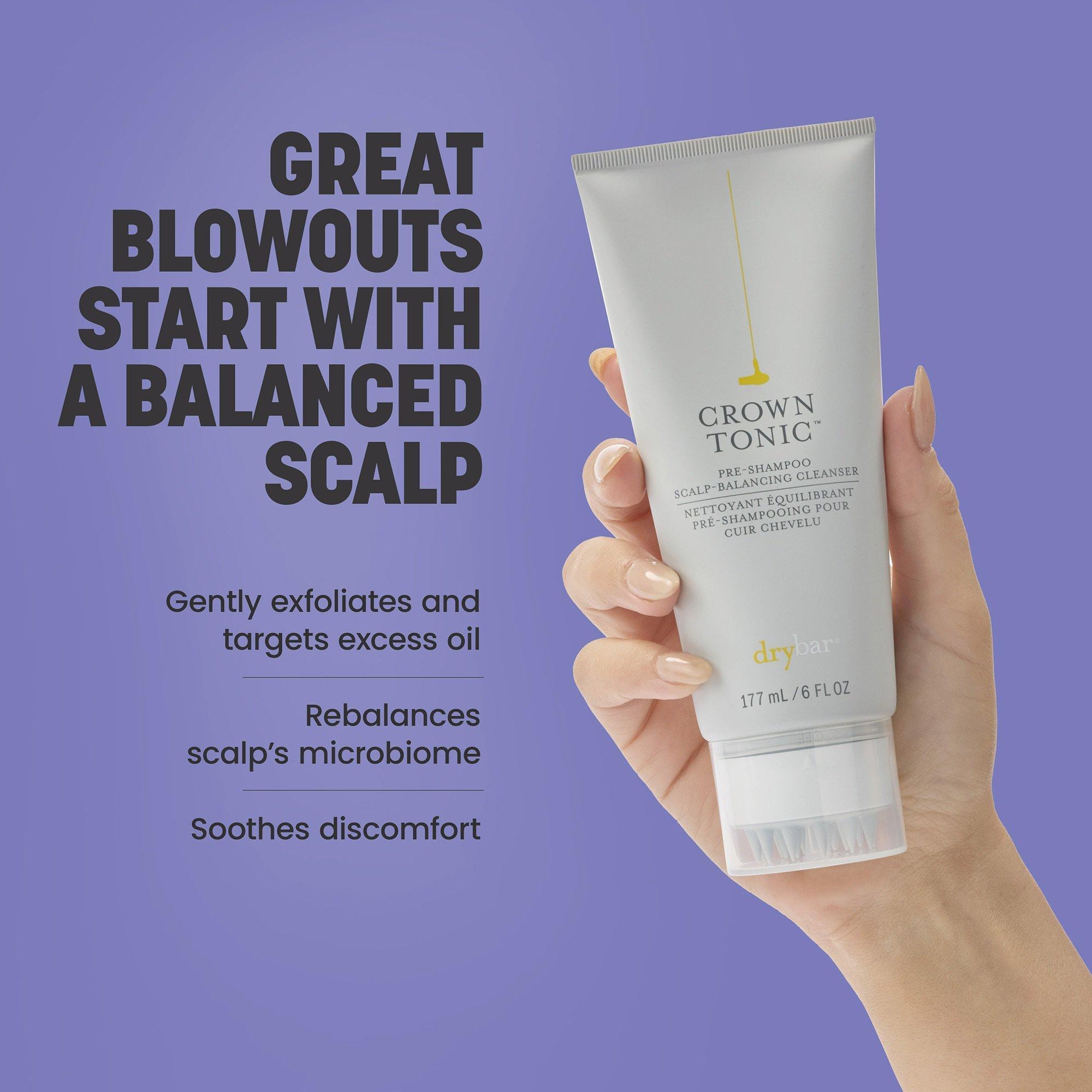 Очищающее средство для кожи головы перед шампунем Drybar Crown Tonic, баланс кожи головы — фото 3
