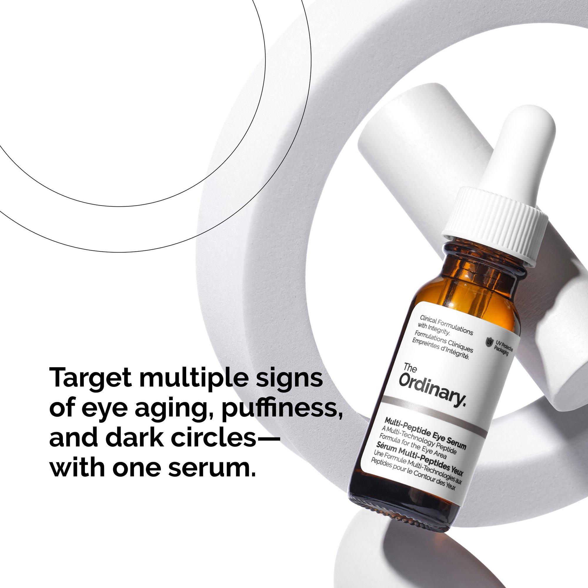 Сыворотка для кожи вокруг глаз The Ordinary Multi-Peptide против морщин и гусиных лапок — фото 5