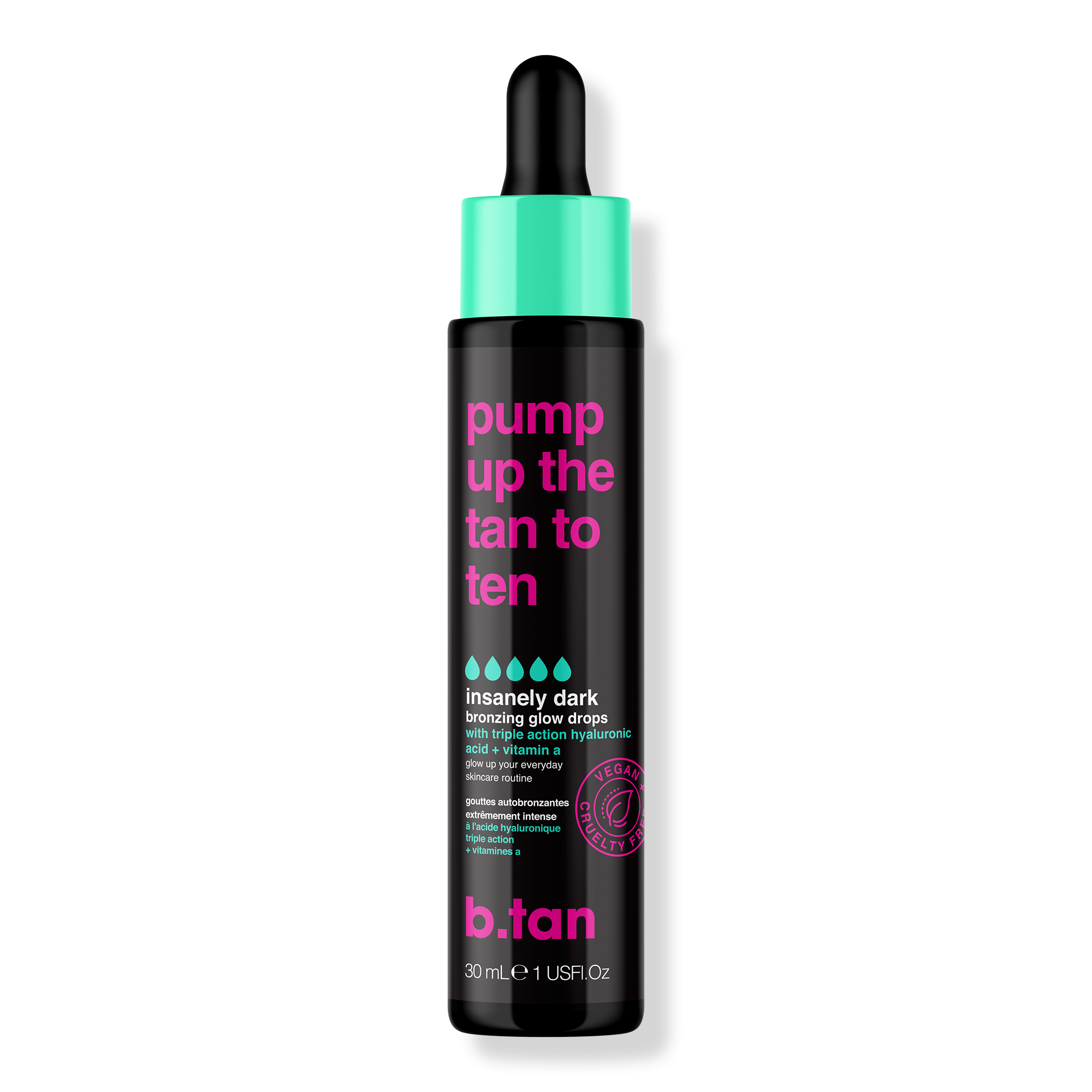 b.tan Pump Up The Tan To Ten Bronzing Glow Drops #1