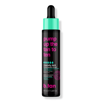 b.tan Pump Up The Tan To Ten Bronzing Glow Drops